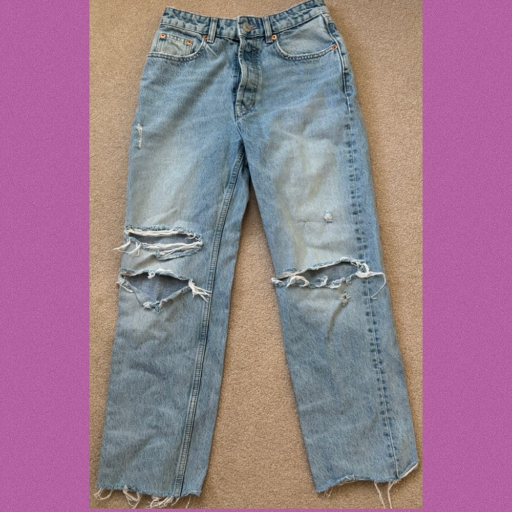 Zara Distressed Jeans